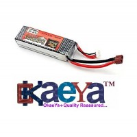 OkaeYa Lithium Polymer Battery 11.1V 2200mAh 25C for RC and Planes
